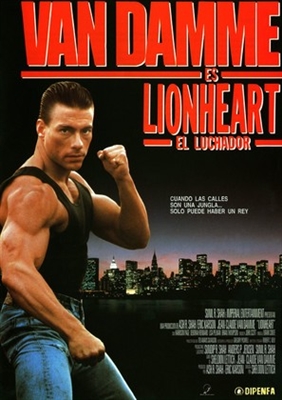 Lionheart movie posters (1990) pillow