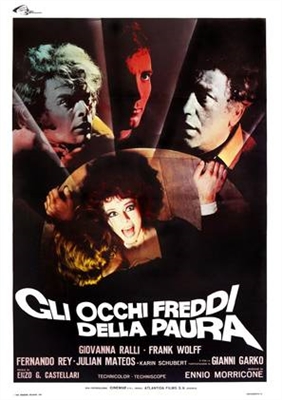 Gli occhi freddi della paura movie posters (1971) poster with hanger