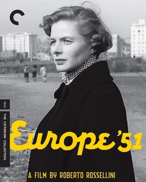 Europa '51 movie posters (1952) sweatshirt