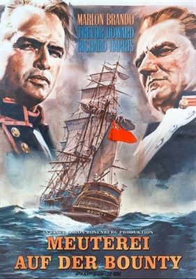 Mutiny on the Bounty movie posters (1962) puzzle MOV_1896897