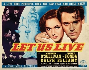 Let Us Live movie posters (1939) wood print