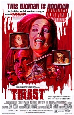 Thirst movie posters (1979) poster with hanger