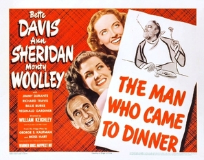 The Man Who Came to Dinner movie posters (1942) tote bag