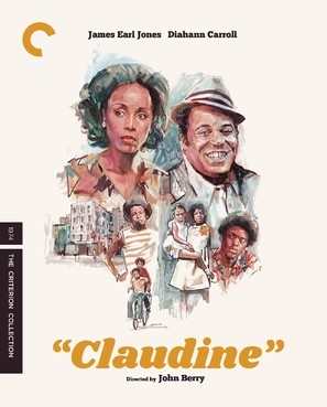 Claudine movie posters (1974) metal framed poster