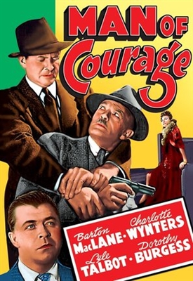 Man of Courage movie posters (1943) poster with hanger