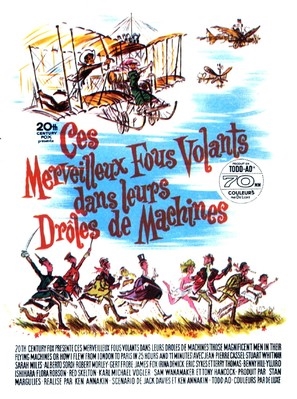 Those Magnificent Men In Their Flying Machines movie posters (1965) poster with hanger
