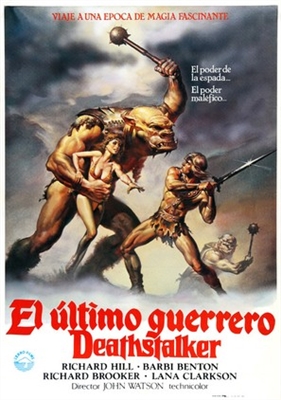Deathstalker movie posters (1983) poster with hanger