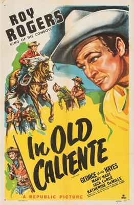 In Old Caliente movie posters (1939) wooden framed poster