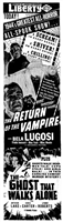 The Return of the Vampire movie posters (1943) Longsleeve T-shirt #3644884
