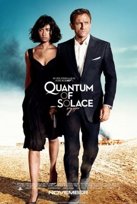 Quantum of Solace movie poster (2008) Mouse Pad MOV_18983be5