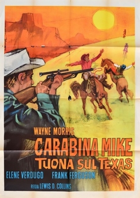 The Marksman movie posters (1953) canvas poster