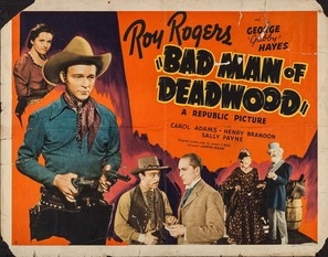 Bad Man of Deadwood movie posters (1941) tote bag
