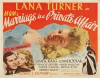 Marriage Is a Private Affair movie posters (1944) Tank Top #3645164