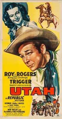 Utah movie posters (1945) poster with hanger