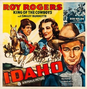 Idaho movie posters (1943) tote bag