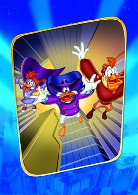 Darkwing Duck movie posters (1991) wooden framed poster