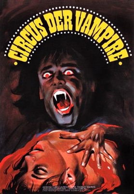 Vampire Circus movie posters (1972) wood print