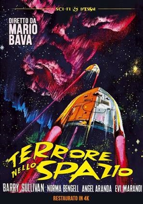 Terrore nello spazio movie posters (1965) t-shirt