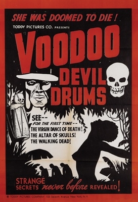 Voodoo Devil Drums movie posters (1944) Longsleeve T-shirt