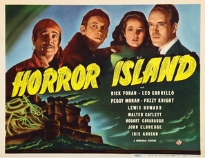 Horror Island movie posters (1941) wooden framed poster