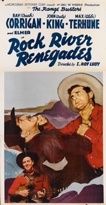 Rock River Renegades movie posters (1942) wood print