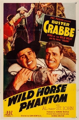 Wild Horse Phantom movie posters (1944) metal framed poster