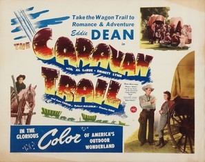 The Caravan Trail movie posters (1946) pillow