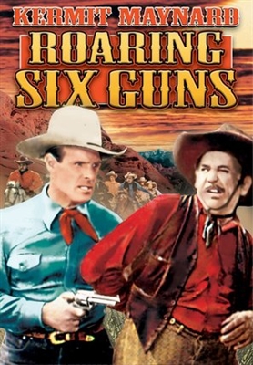 Roaring Six Guns movie posters (1937) poster with hanger