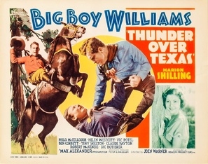 Thunder Over Texas movie posters (1934) sweatshirt