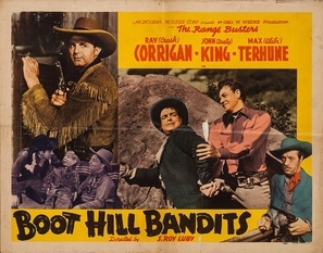Boot Hill Bandits movie posters (1942) wood print