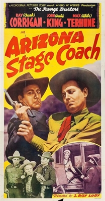 Arizona Stage Coach movie posters (1942) metal framed poster