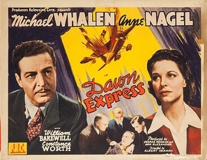 The Dawn Express movie posters (1942) wooden framed poster