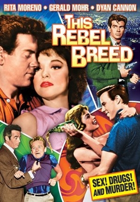 This Rebel Breed movie posters (1960) wood print