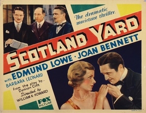Scotland Yard movie posters (1930) poster