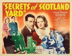 Secrets of Scotland Yard movie posters (1944) canvas poster