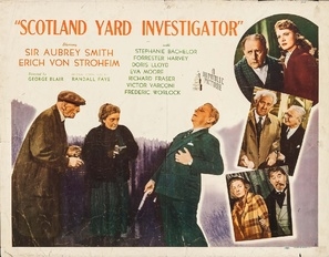 Scotland Yard Investigator movie posters (1945) canvas poster