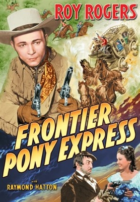 Frontier Pony Express movie posters (1939) sweatshirt
