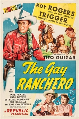 The Gay Ranchero movie posters (1948) poster with hanger