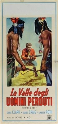 Massacre movie posters (1956) canvas poster