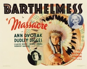 Massacre movie posters (1934) wood print