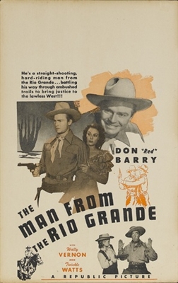 The Man from the Rio Grande movie posters (1943) t-shirt