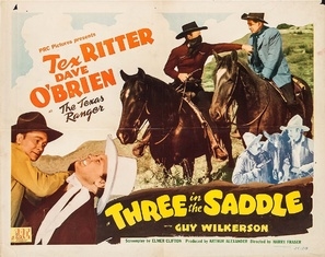 Three in the Saddle movie posters (1945) Longsleeve T-shirt
