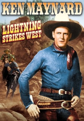 Lightning Strikes West movie posters (1940) pillow