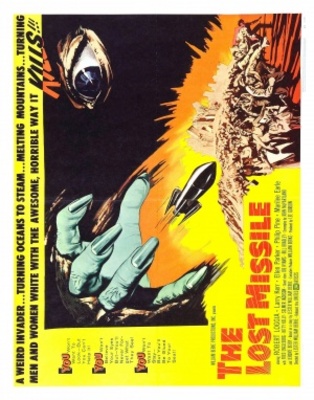 The Lost Missile movie poster (1958) metal framed poster