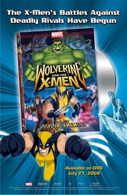 Wolverine and the X-Men movie poster (2008) pillow
