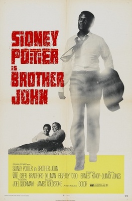 Brother John movie poster (1971) canvas poster