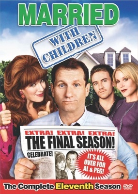 Married with Children movie poster (1987) metal framed poster
