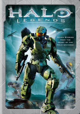 Halo Legends movie poster (2010) metal framed poster