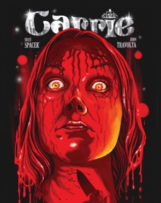 Carrie movie poster (1976) metal framed poster