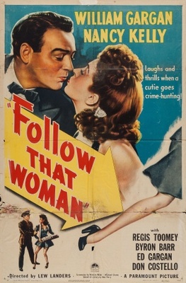 Follow That Woman movie poster (1945) Stickers MOV_18d96a7b